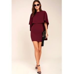 LULUS Best is Yet to Come Burgundy Backless Dress